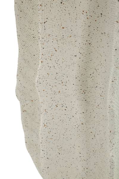 Vaas Ester beige - hars - 23 x 50 x 23 cm