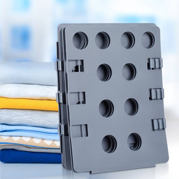 Plieur De Linge Rapide - Pliez T-shirts, Chemises, Pulls En Quelques Secondes ! Gain De Place Assuré