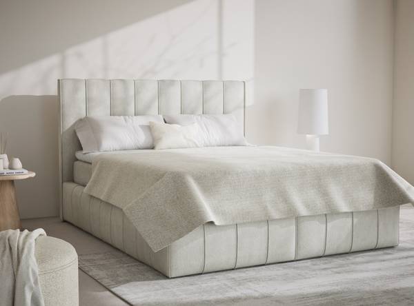 Boxspringbett Moretti Creme - Liegefläche Breite: 180 cm