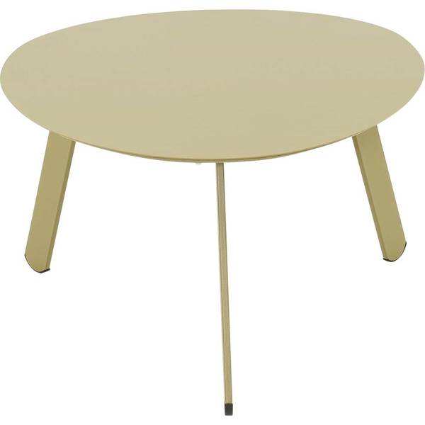 Beistelltisch TIKI Beige - Metall - 60 x 6 x 74 cm