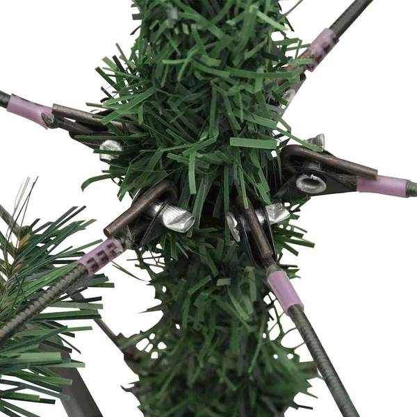 Künstlicher Weihnachtsbaum 3030660-1 Grün - Rot - 75 x 120 x 75 cm