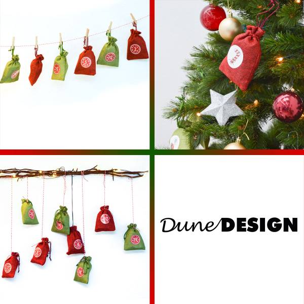 Adventskalender U-FILL-IT Rot