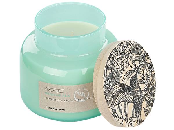 Kerze DELIGHT BLISS Blau - Petrol