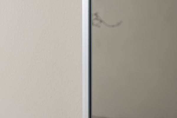 Ganzkörperspiegel Dalton Silber - Glas - 67 x 220 x 3 cm