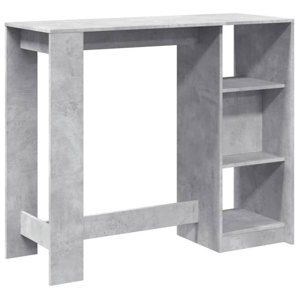 Bartisch XT9539 Grau - Holzwerkstoff - 46 x 104 x 124 cm