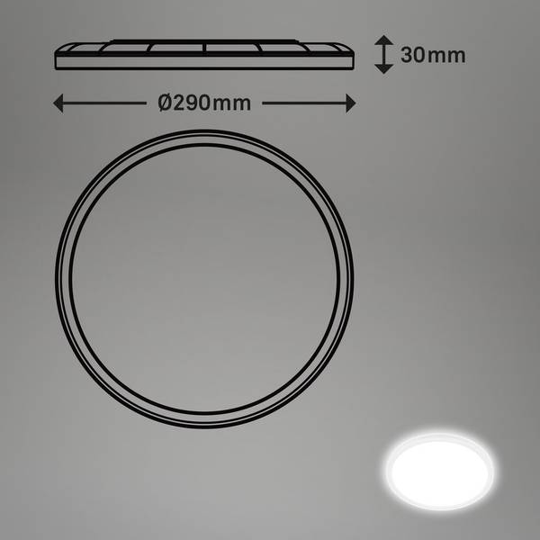 LED Deckenleuchte mit Sensor 7525416 Weiß