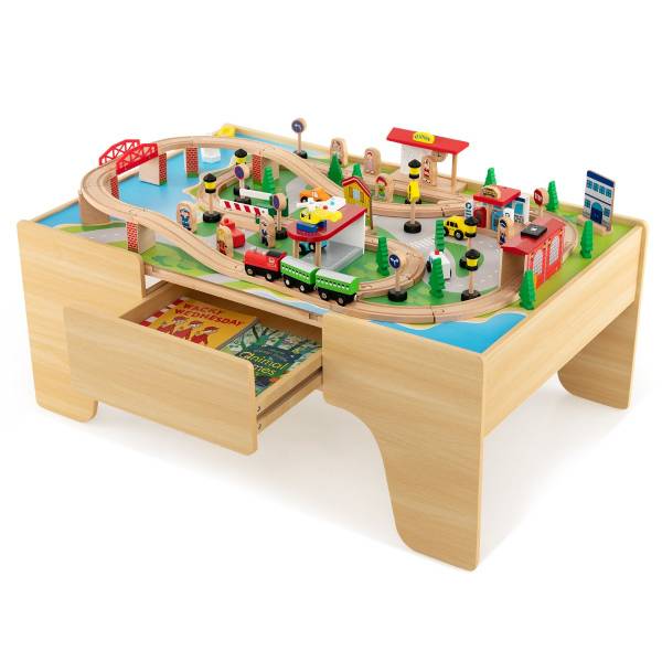 Bausteine 64705239 85er Set Beige - Massivholz - 1 x 1 x 1 cm