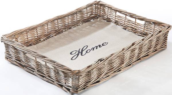 Küchentablett WEAVETRAY Braun - Naturfaser - 34 x 8 x 46 cm