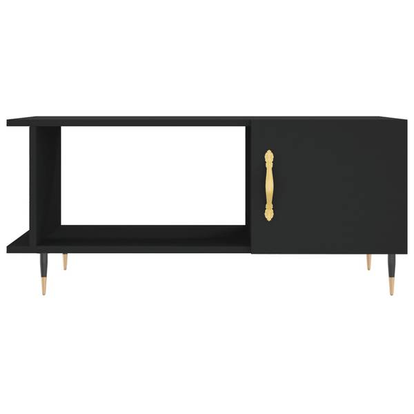 Couchtisch D627 Schwarz - Holzwerkstoff - 50 x 40 x 90 cm