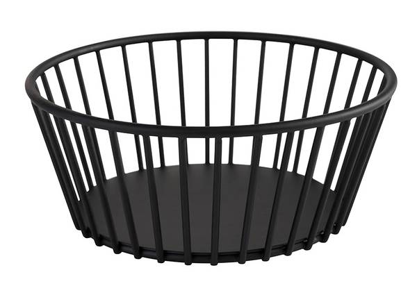Korb Urban Schwarz - Metall - 17 x 7 x 17 cm