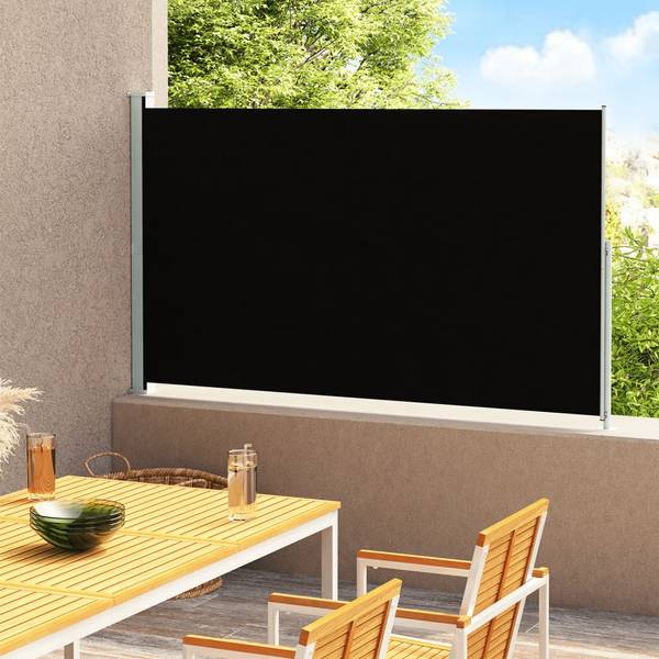 Seitenmarkise D2048 Schwarz - 300 x 1 x 220 cm