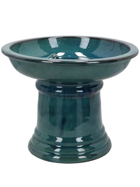 Vogeltränke FB661 Blau - Keramik - 29 x 22 x 29 cm