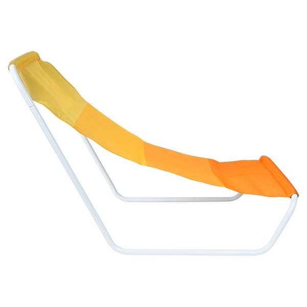 Strandliege 489272 Gelb - Metall - 52 x 60 x 86 cm