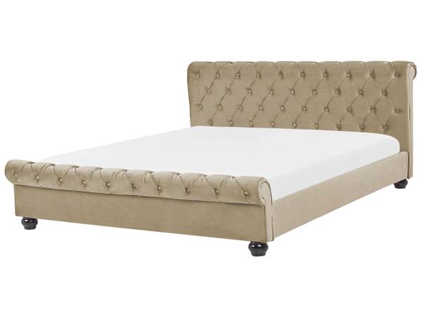 Bett AVALLON 10-tlg Hellbraun - Liegefläche Breite: 180 cm