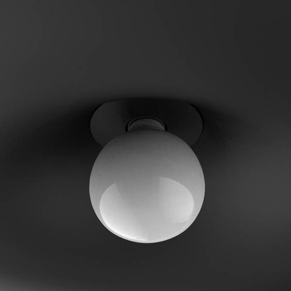Pendelleuchte Louie Schwarz - Durchmesser Lampenschirm: 57 cm
