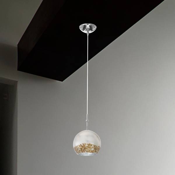 Plafonnier Suspension LUNA Gris - Métal - 20 x 200 x 20 cm