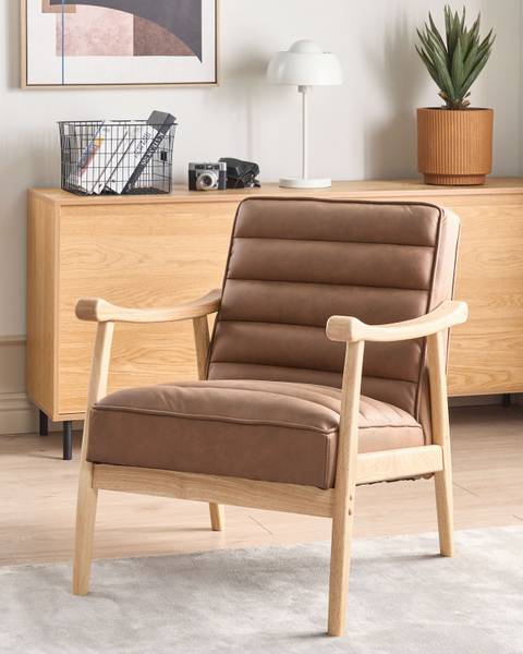 Sessel LEKNES Braun