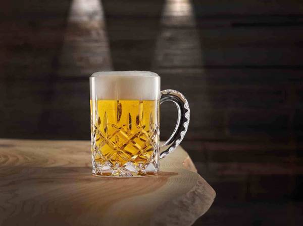Bierkrug Noblesse Glas - 2 x 14 x 2 cm