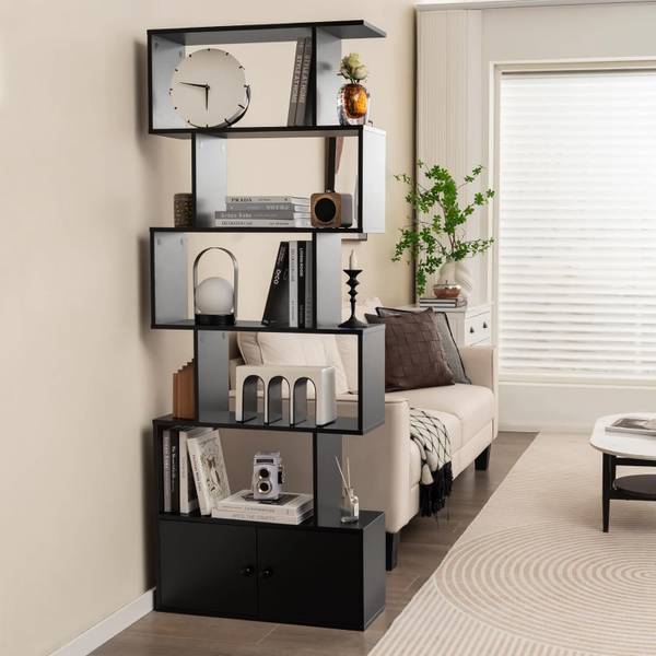 Bücherregal CB10422 Schwarz