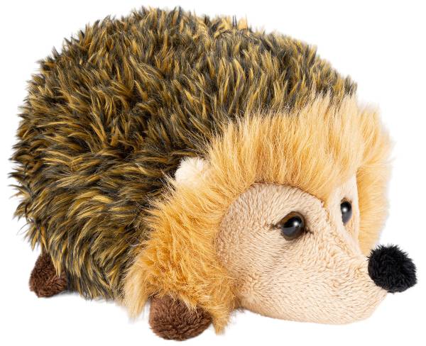 Kuscheltier Igel Braun - Kunstfell - 11 x 10 x 17 cm