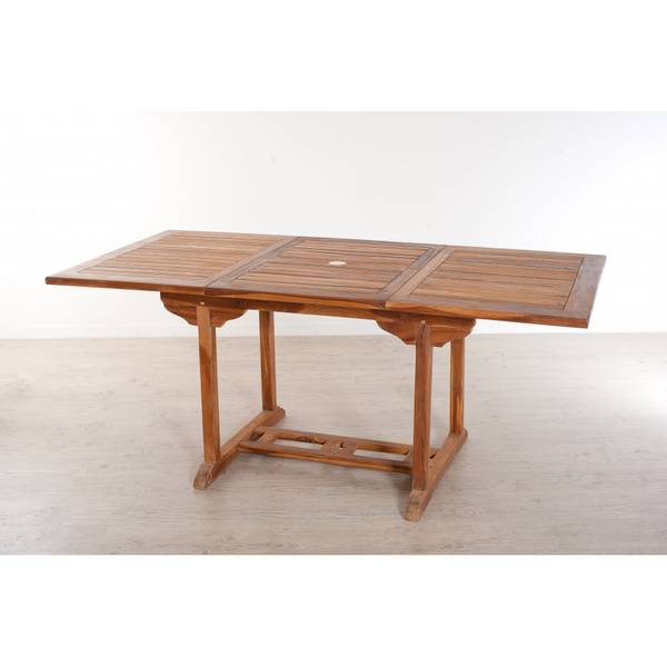 Gartenlounges - Mahlzeiten HANNA Braun - Teakholz - 90 x 75 x 120 cm