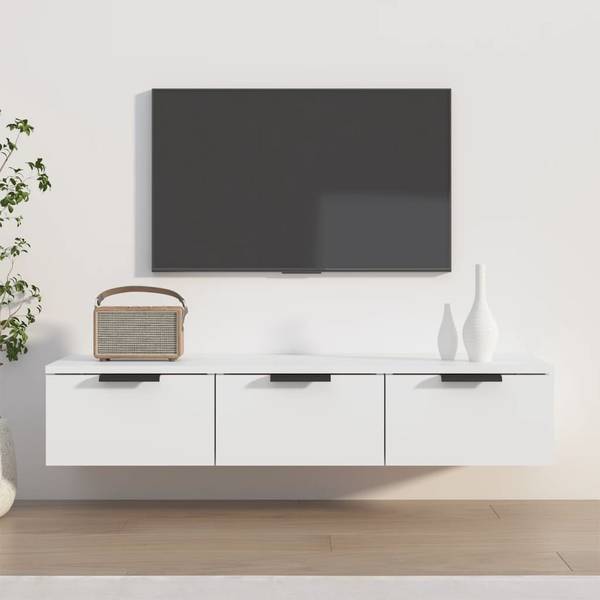 Wandschrank 3015377 Weiß - Holzwerkstoff - 102 x 20 x 30 cm