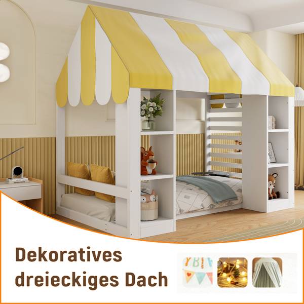 Kinderbett Uranus Ⅷ Weiß