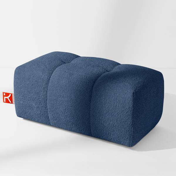 Pouf RAVIA Bleu marine