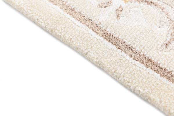 Tapis Darya DCLV Beige - Laine - 124 x 1 x 183 cm