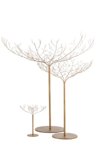 Dekobaum SHGO Gold - Metall - 255 x 250 x 255 cm