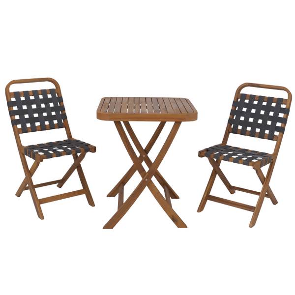 Garten-Set P70 Braun - Grau