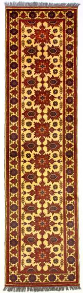 Orientteppich Läufer Oriental Rot - Wolle - 80 x 1 x 304 cm