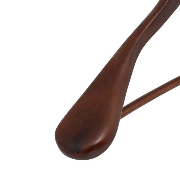 Jackenbügel BASIC Braun - Massivholz - 5 x 23 x 45 cm