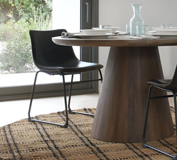 Stoelen  10753 set van 4 bruin