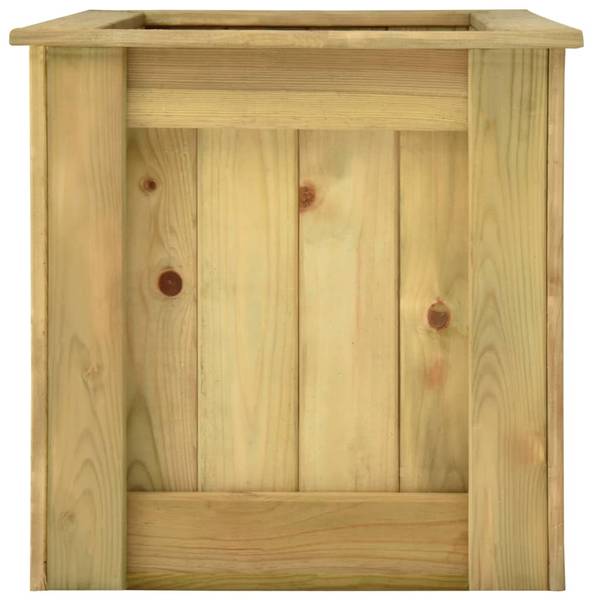 Blumenkasten M626505 Braun - Massivholz - 100 x 50 x 50 cm