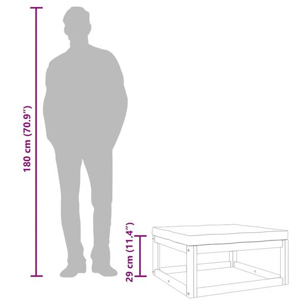 Gartenhocker 3028500-4 Grün