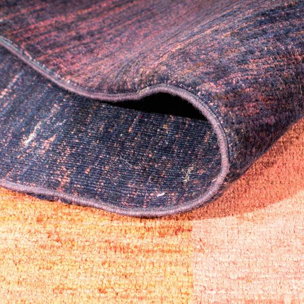 Handgeknüpft Kurzflorteppiche Rot - Wolle - 206 x 1 x 290 cm