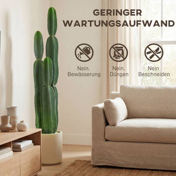 Kunstpflanze 83C-206V00GN Grün - Kunststoff - 25 x 111 x 25 cm