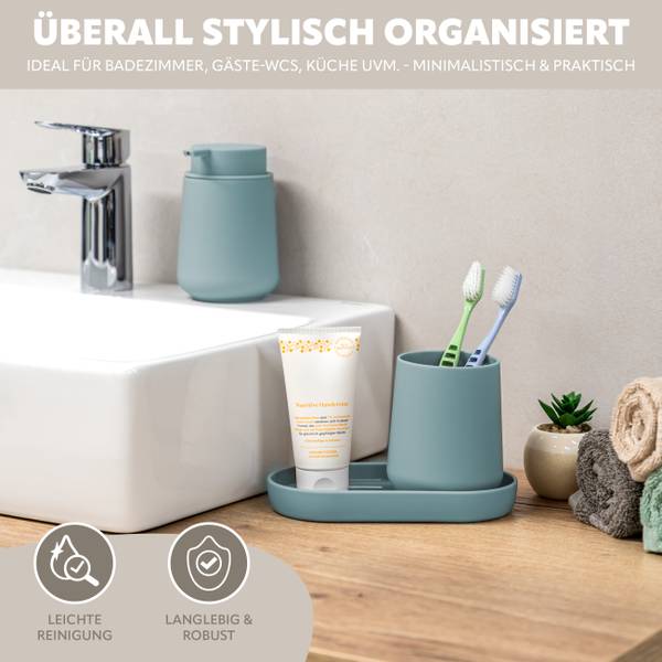 Badaccessoires Tesero 5er Set Hellblau