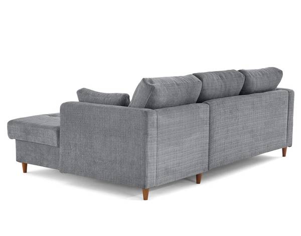 Canapé d'Angle Convertible ANNA Gris