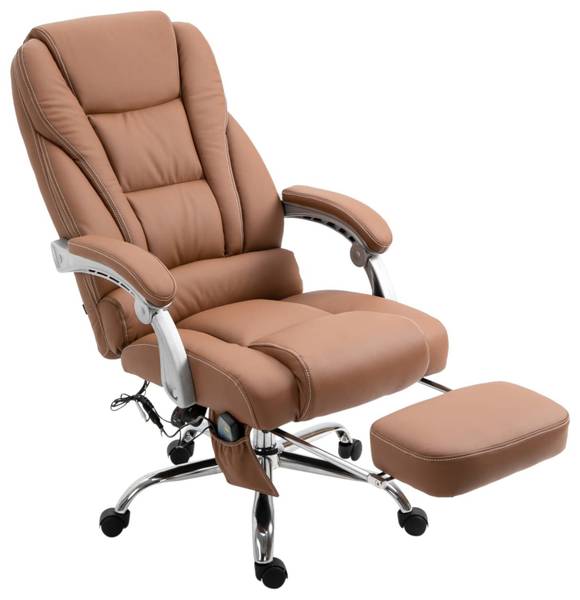 Chaise de bureau Pacific Marron châtain