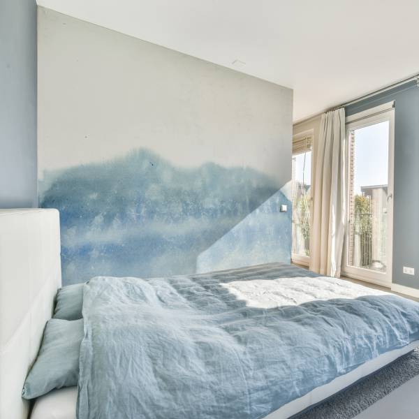 Papier peint  Blue Rock,  375 x 250cm Largeur : 375 cm