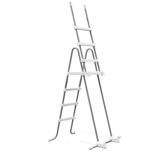 Aufstellpool 3202761 Grau - Metall - 244 x 107 x 488 cm