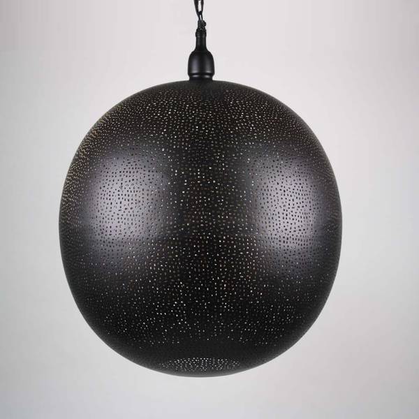 Hängelampe Quinn Schwarz - Metall - 50 x 62 x 50 cm