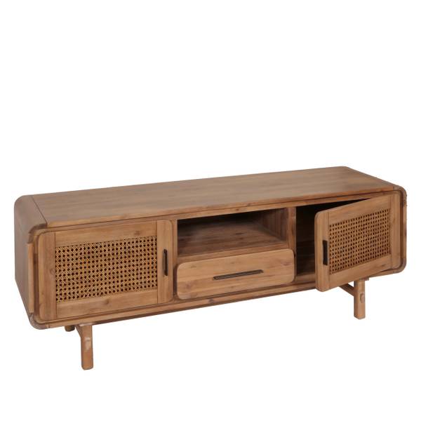 TV-Rack M47 Braun - Akazie - 160 x 60 x 45 cm