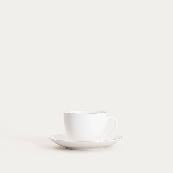 Tasse AUROO Weiß - Porzellan - 15 x 8 x 15 cm