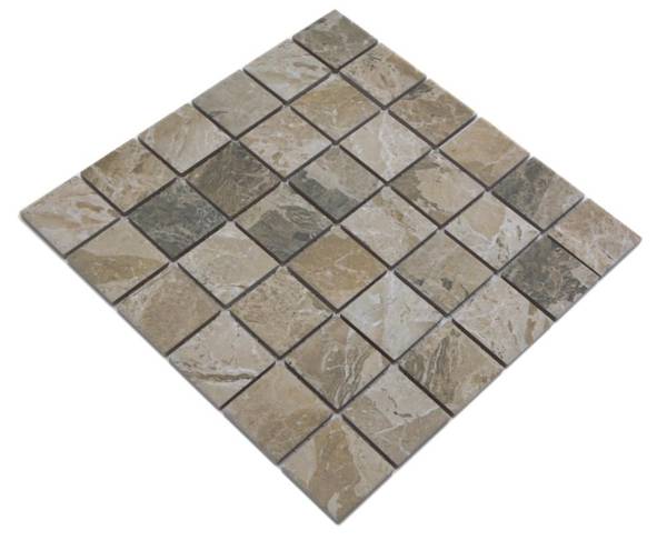 Mosaikfliesen AI SO 89 Braun - Keramik - 30 x 30 x 30 cm