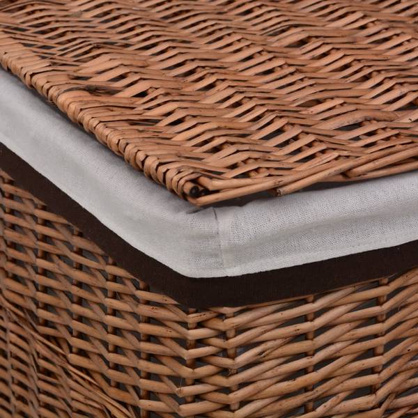 Wäschekorb 3002169 Braun - Naturfaser - 43 x 58 x 43 cm