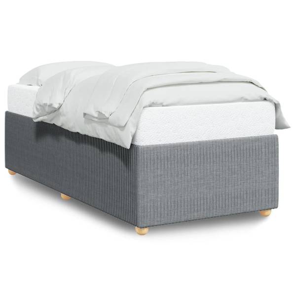 Bettgestell XT9318 Hellgrau - 90 x 190 cm