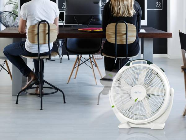 Ventilator VENTY IND 110PP Weiß - Kunststoff - 60 x 61 x 21 cm